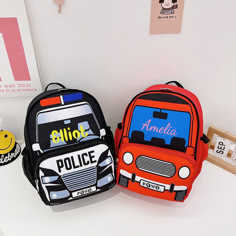 Personalized Special Vehicle Backpack Shaped Backpack