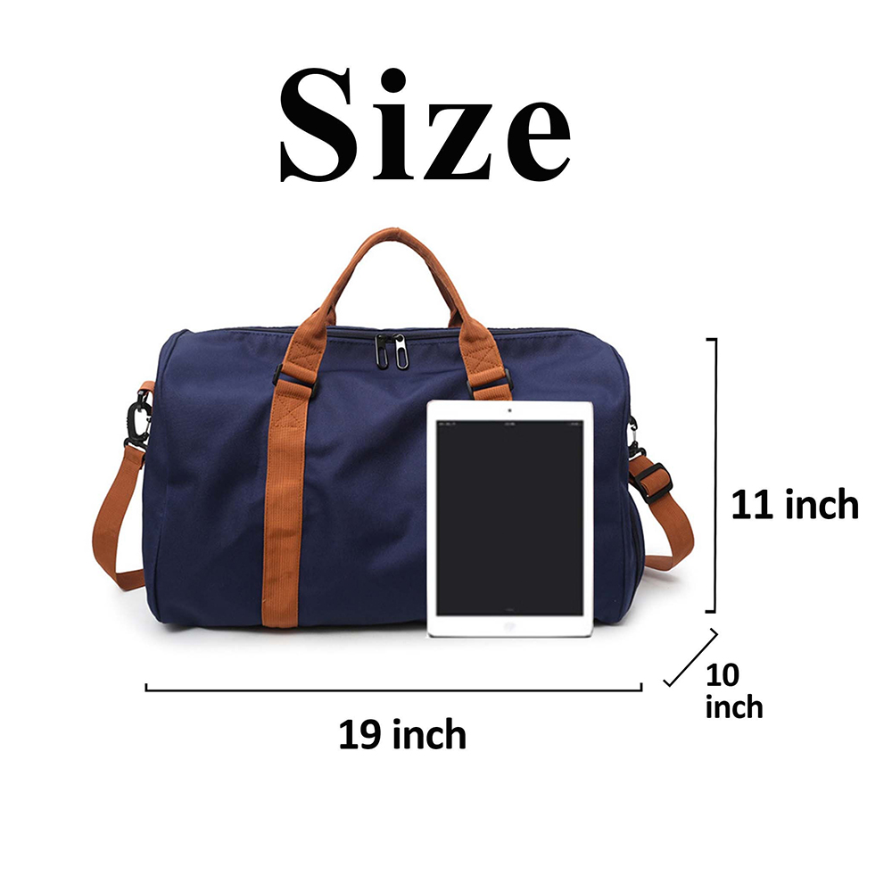 Personalized Embroidery Oxford Fabric Duffle Bag