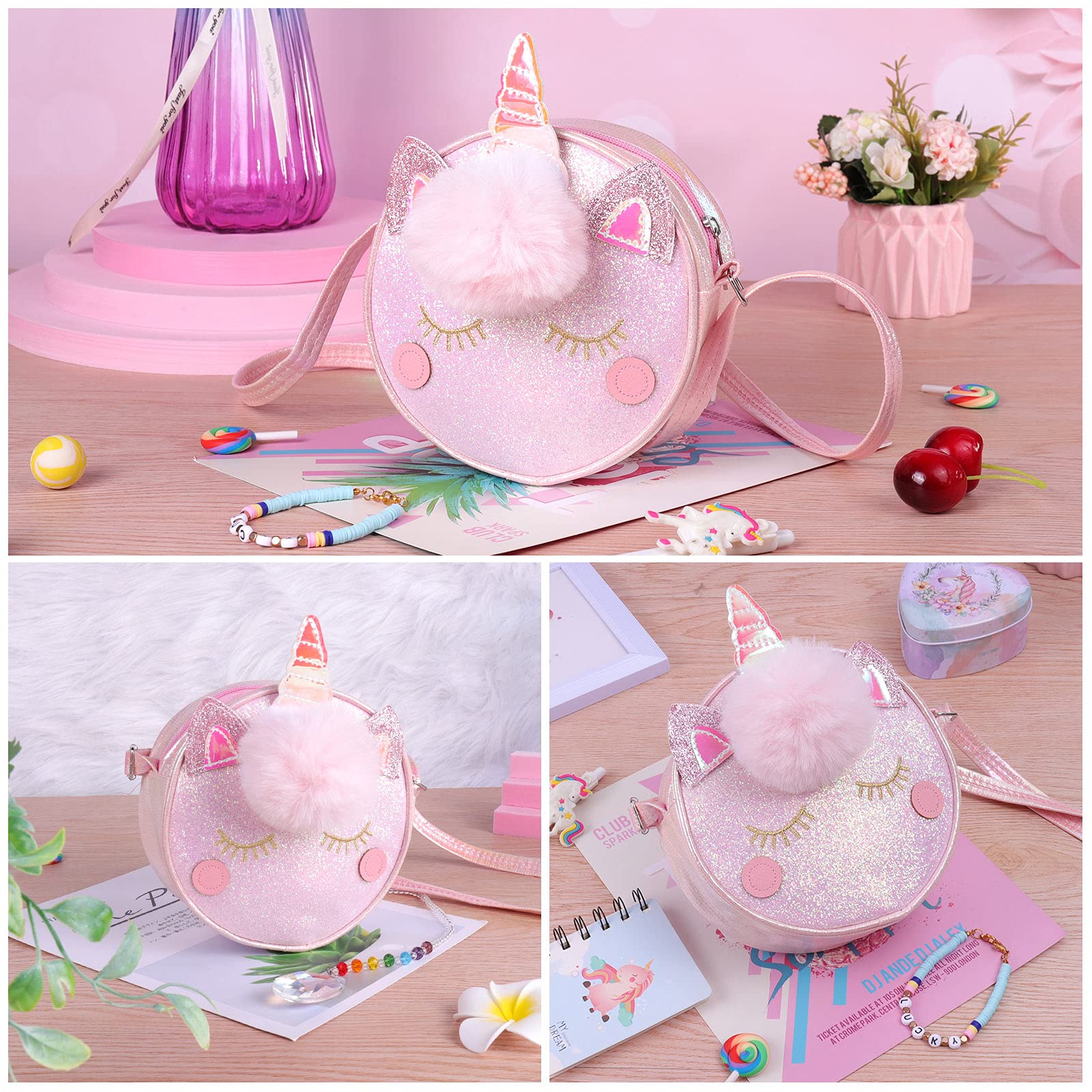 Personalized Kid's Unicorn Cute Crossbody Bag| CWPack10