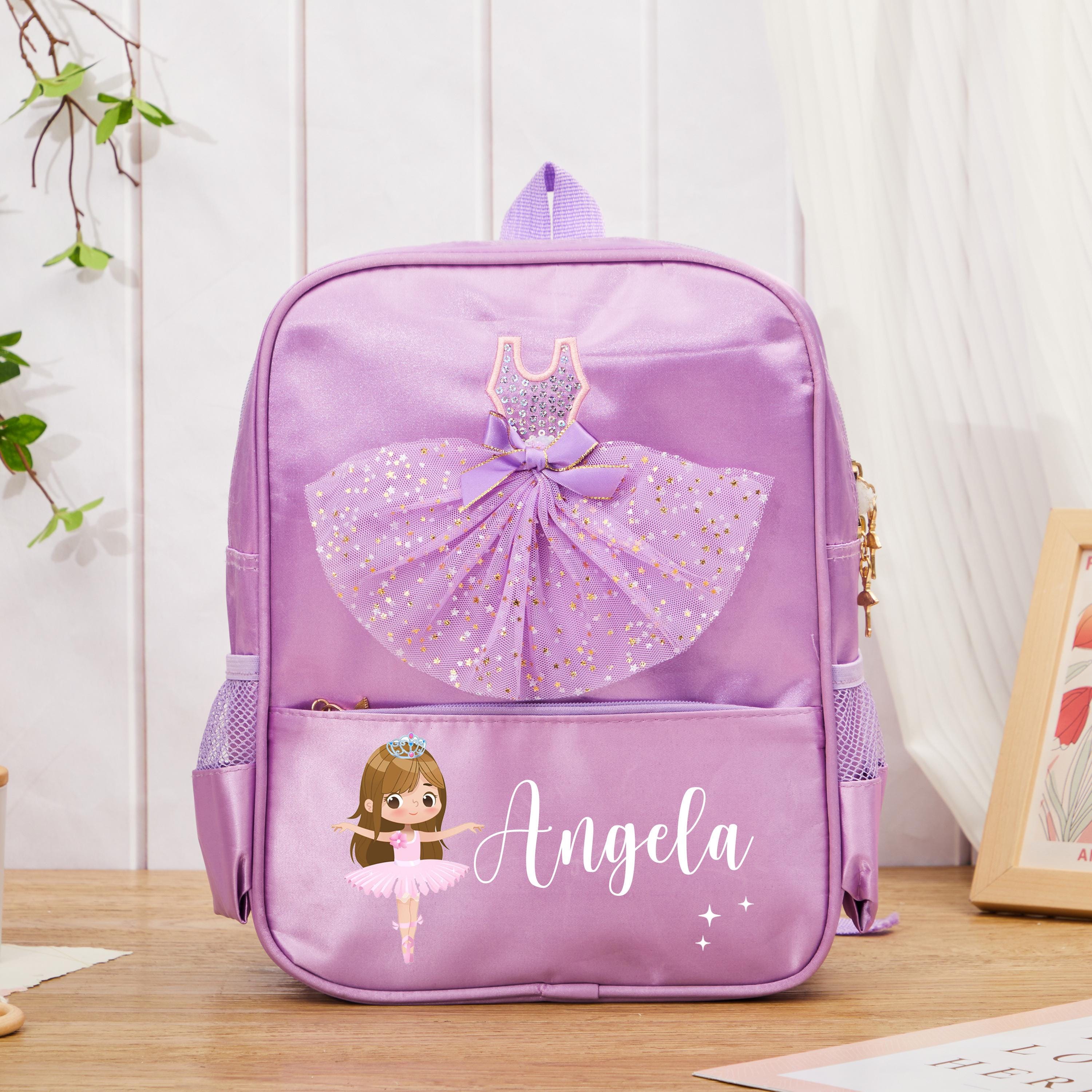 Personalized Kids Ballerina Backpack