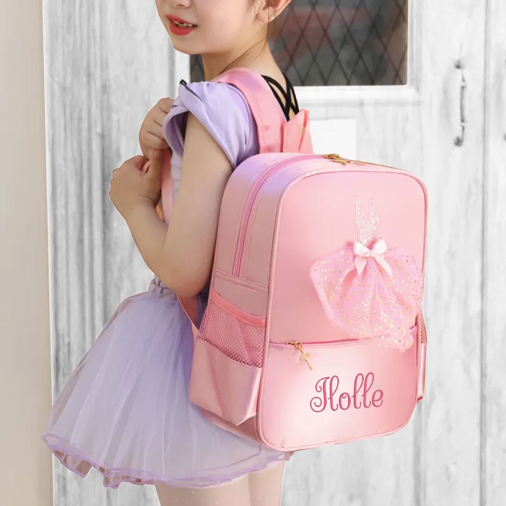 Personalized Kids Ballerina Backpack