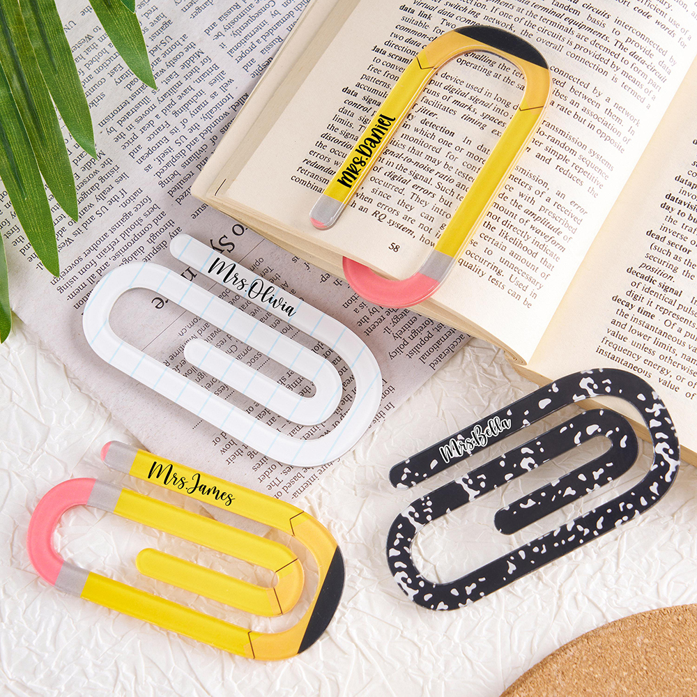 Personalized Back to School Gift Multipurpose Jumbo Paper Clip