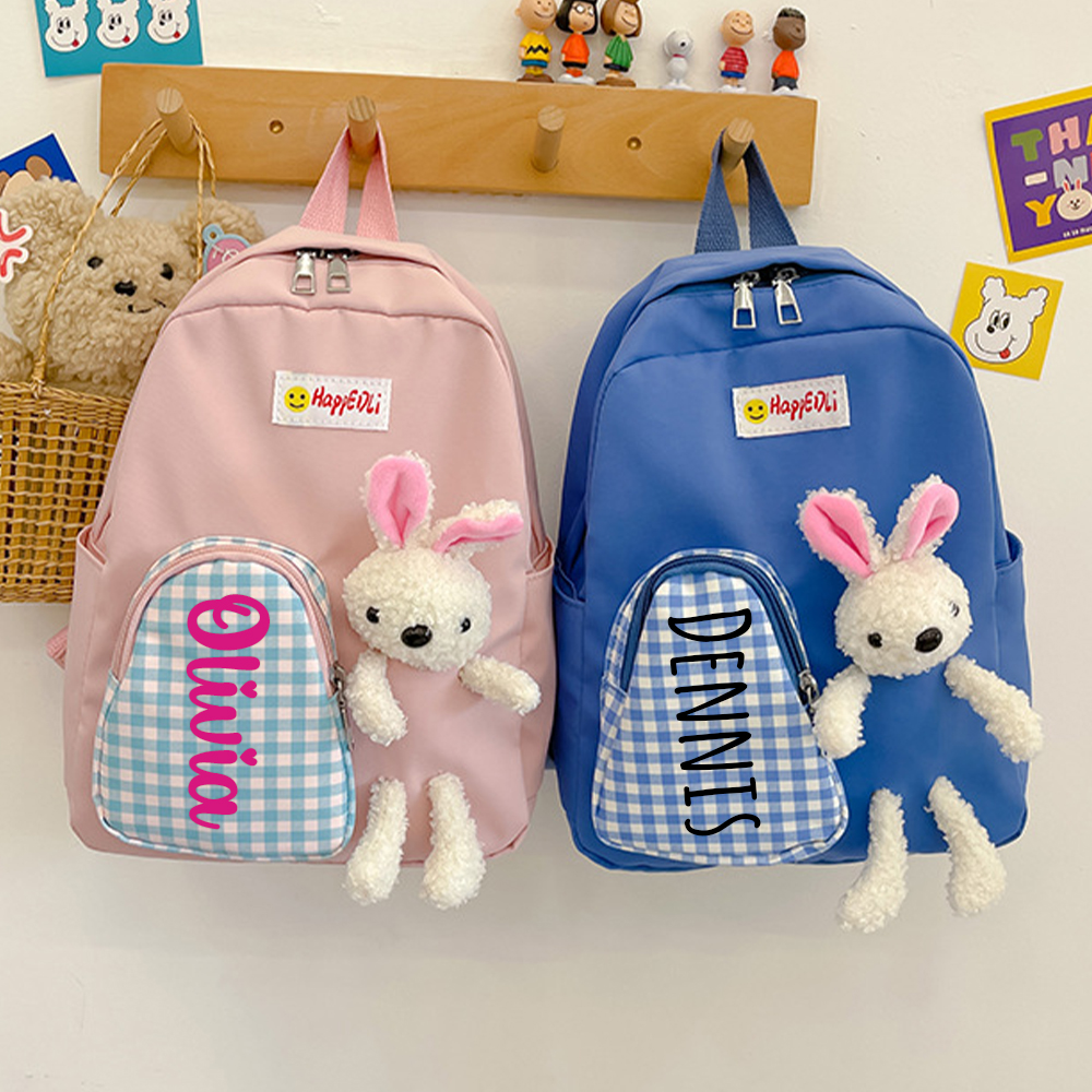Personalized Kids Teddy Bear School Backpack