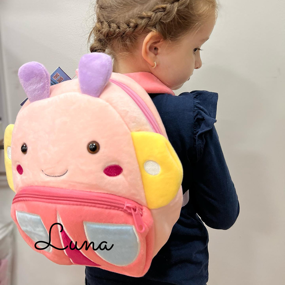 Personalized Cute Butterfly Animals Toddler Backpack