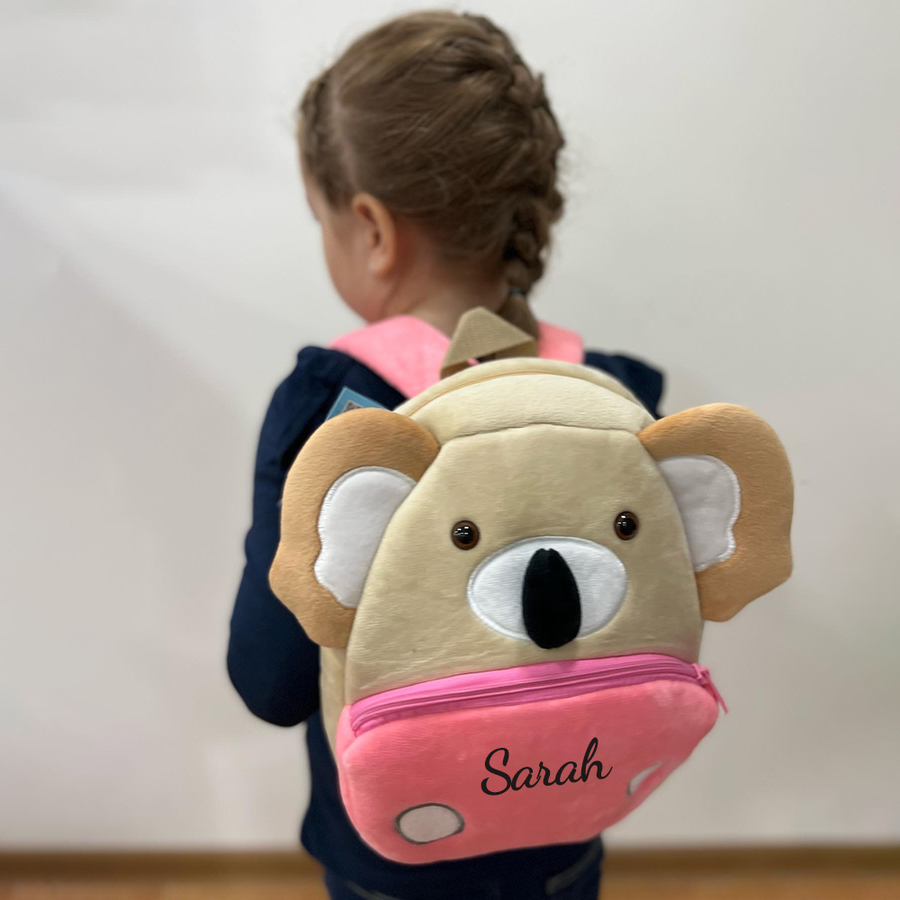 Personalized Cute Koala Animals Toddler Backpack