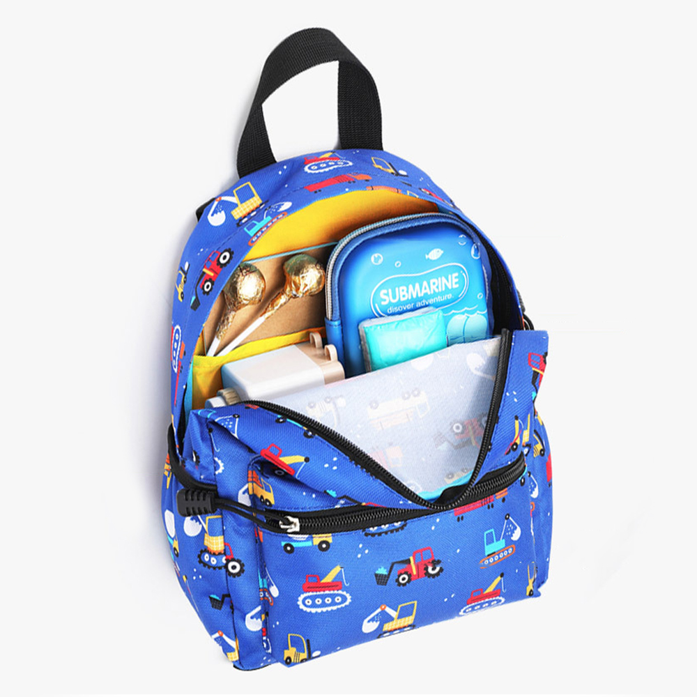 Personalized Original Leather Patch Back to School Backpack