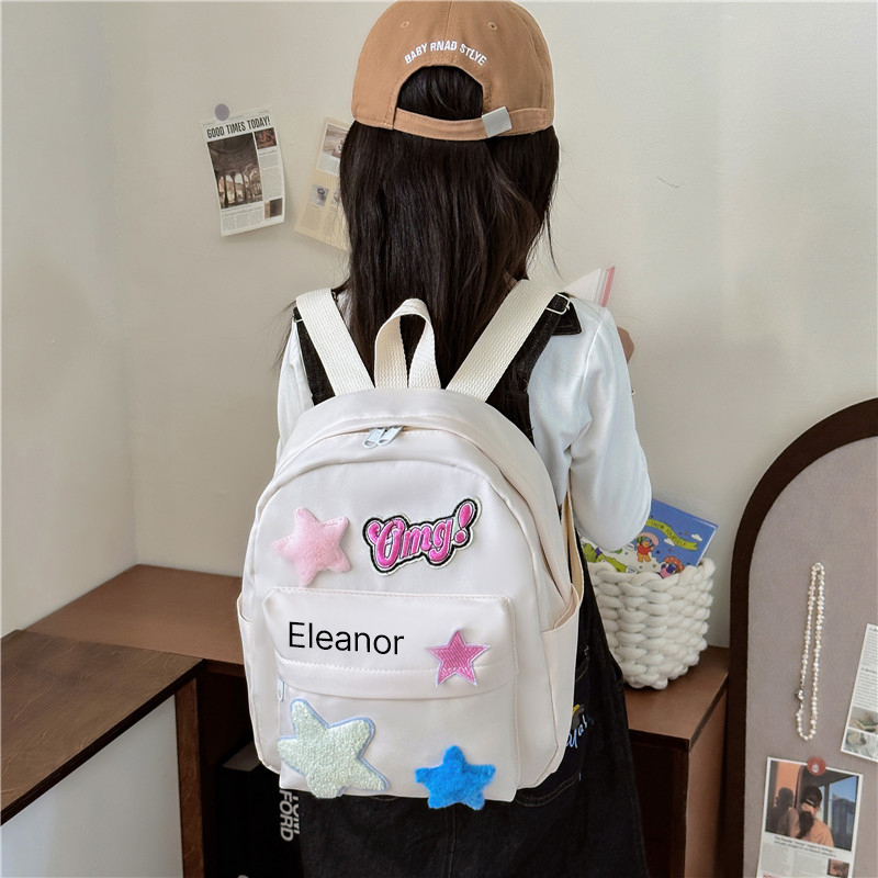 Personalized Kid Cute Star Backpack