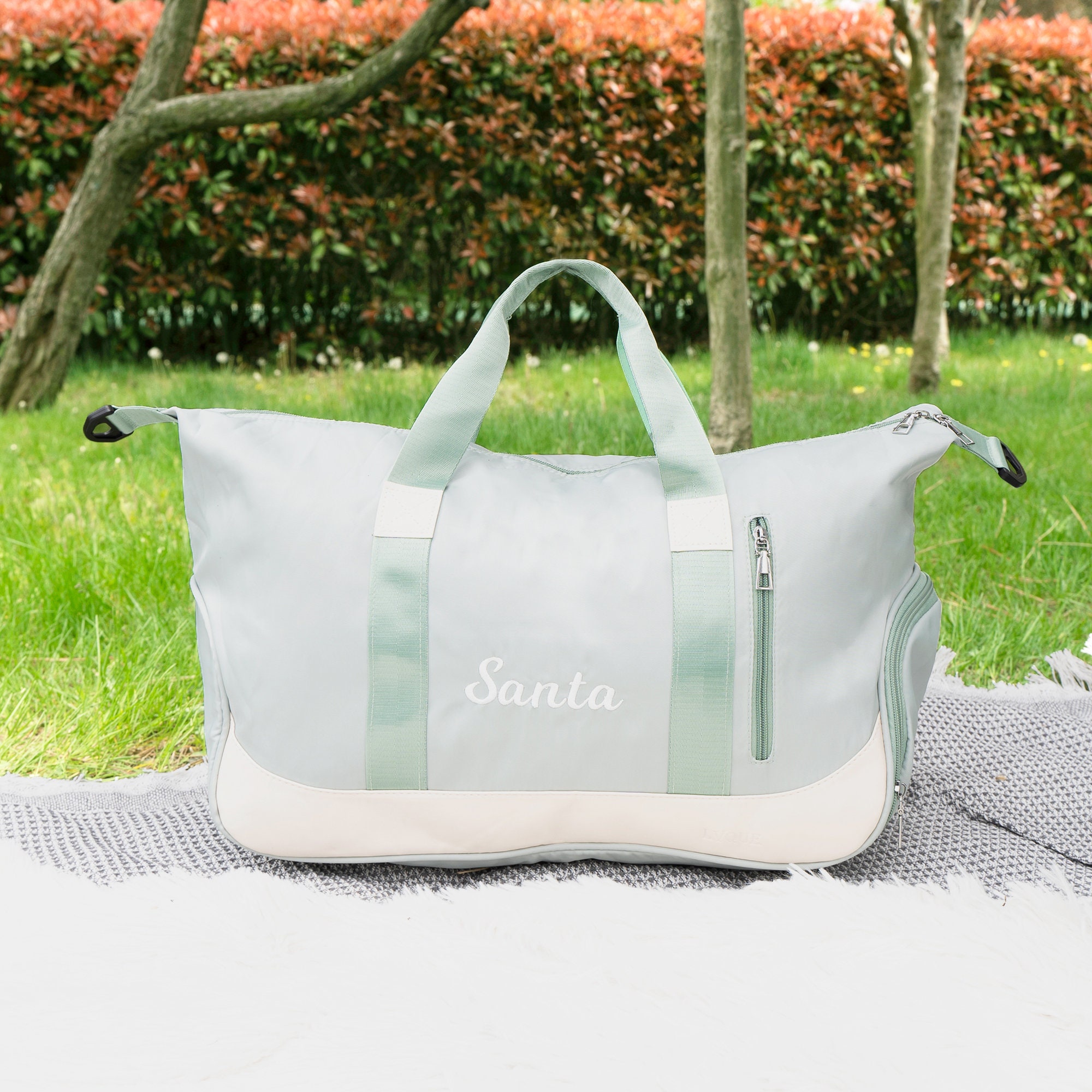 Personalized Embroidery Oxford Fabric Duffle Bag