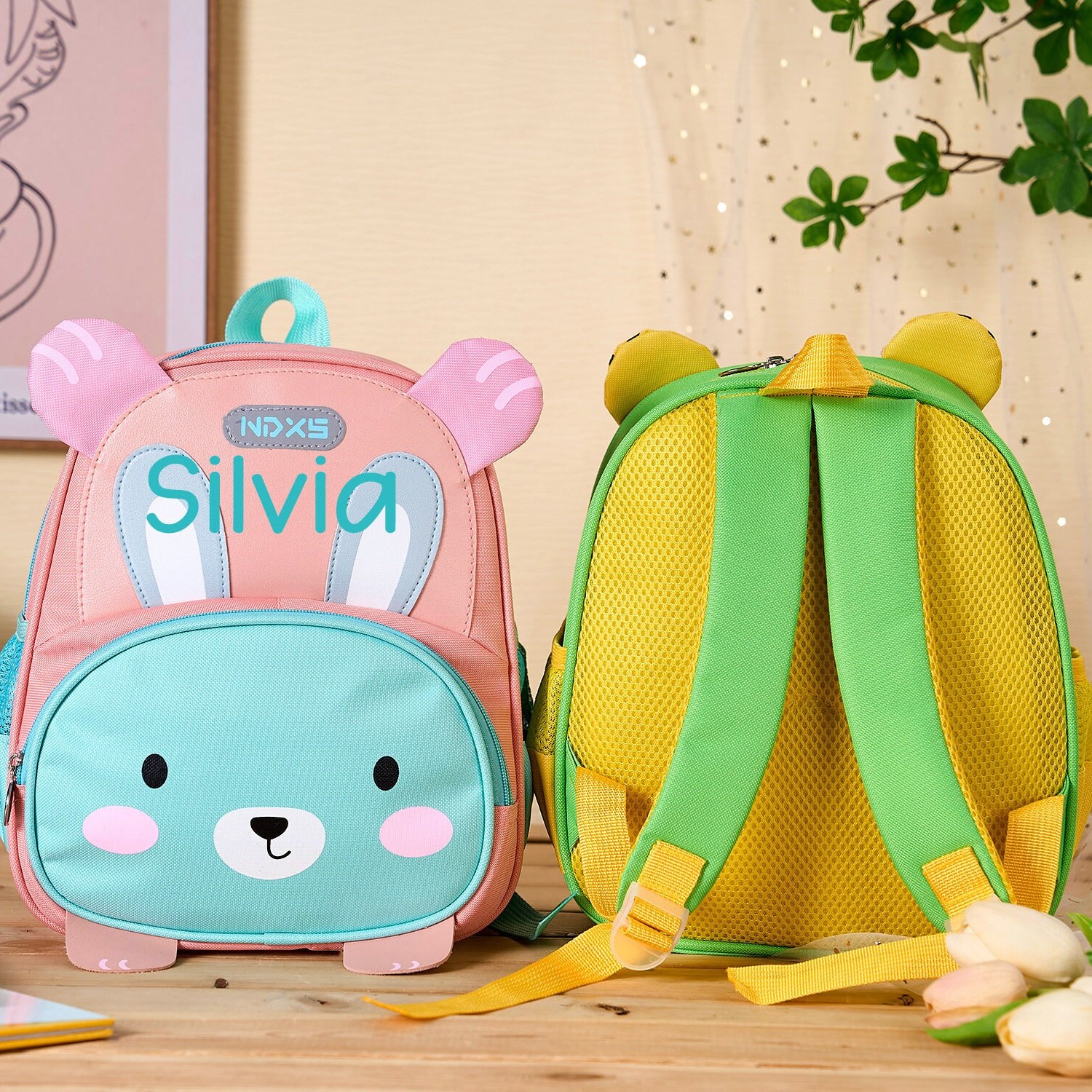 Personalized Color Cute Animal Backpack