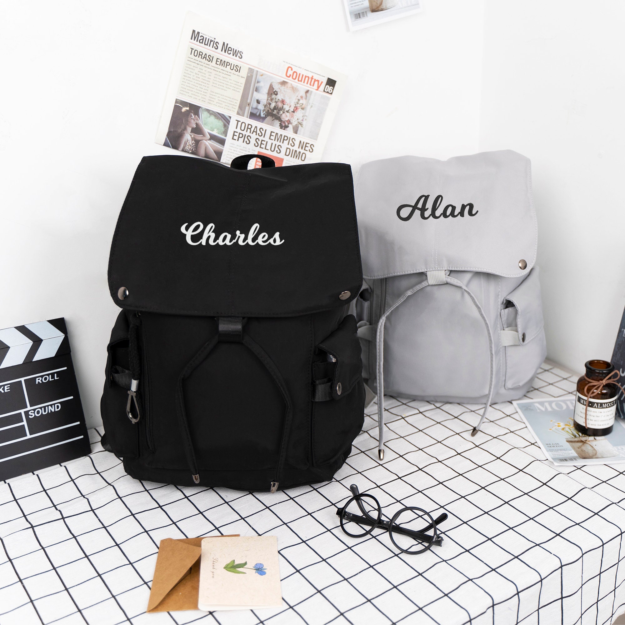 Personalized Large-capacity High School Student Schoolbag