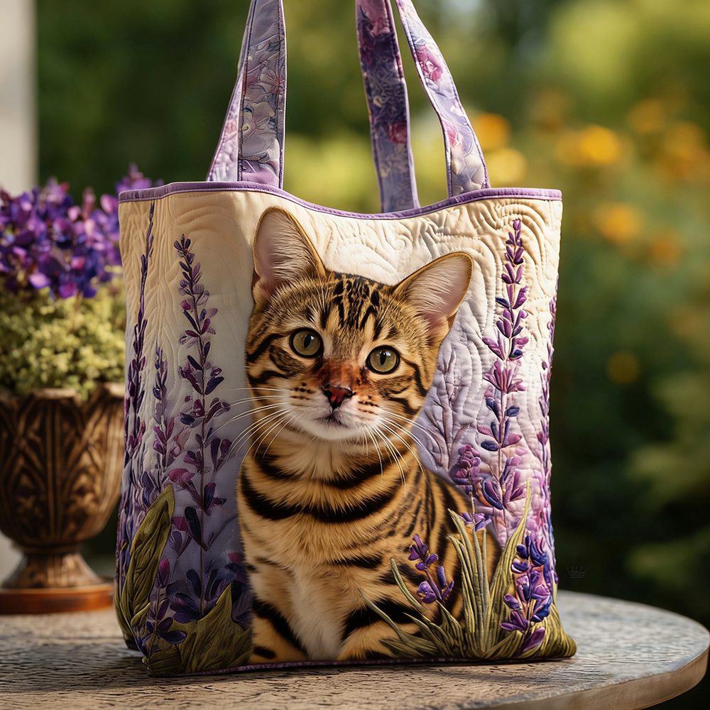 Crafted Bengal Quilted Tote Bag | VETote109