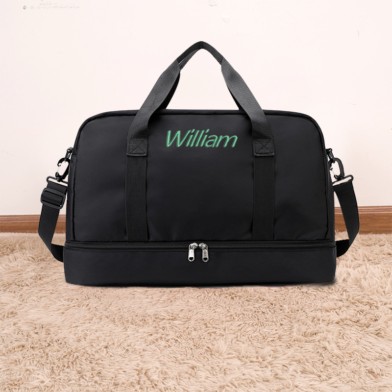 Personalized Embroidery Color Duffle Bag