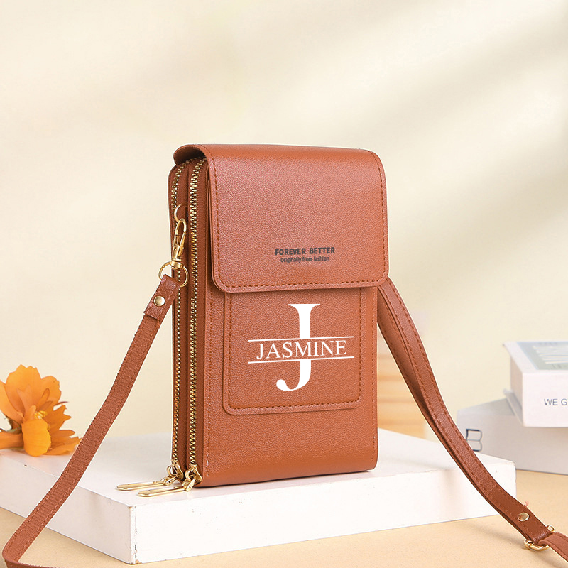 Personalized Color Small Crossbody Cell Phone Bag