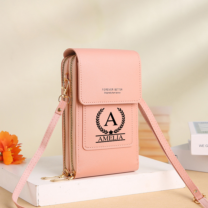 Personalized Color Small Crossbody Cell Phone Bag