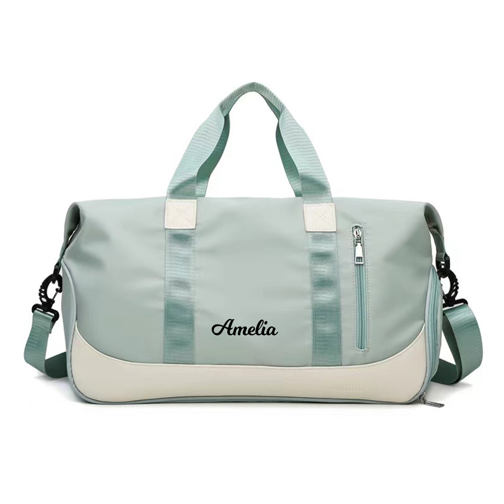 Personalized Embroidery Oxford Fabric Duffle Bag