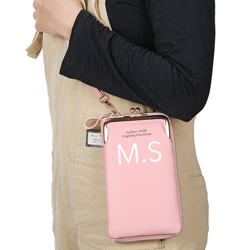 Personalized Color Small Crossbody Cell Phone Bag