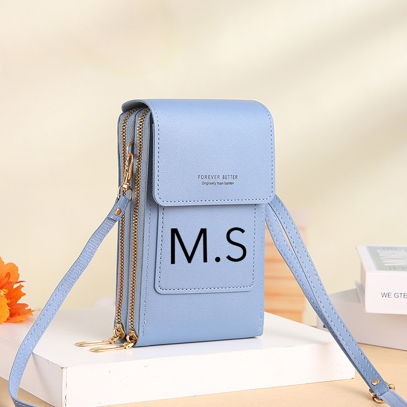 Personalized Color Small Crossbody Cell Phone Bag