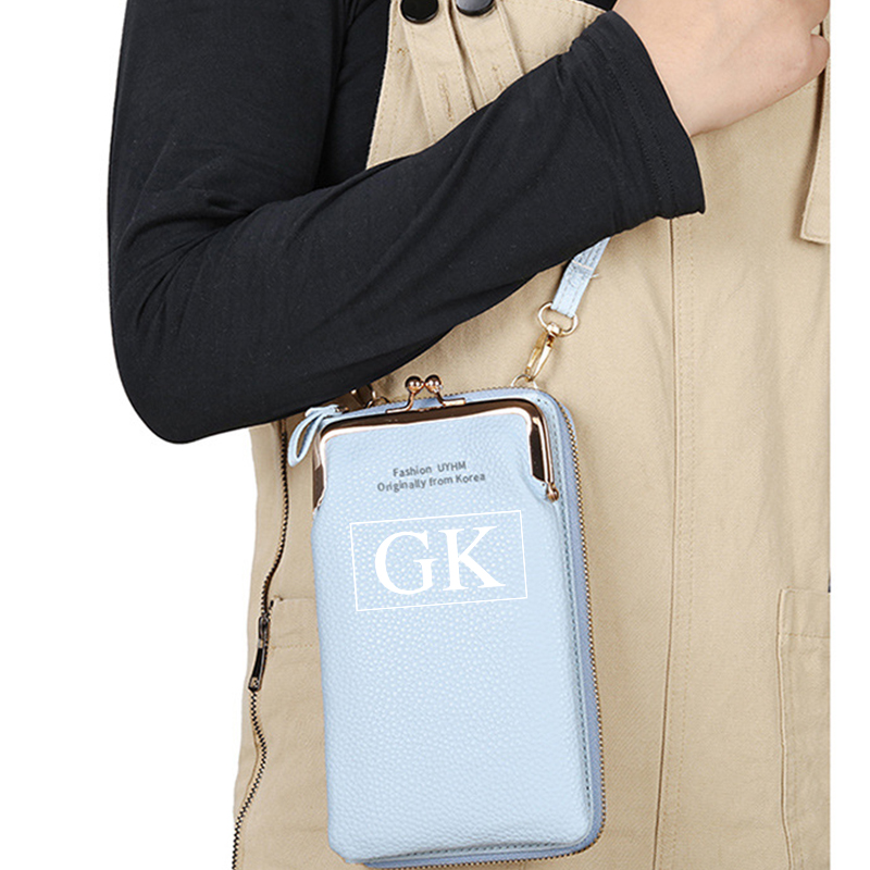 Personalized Color Small Crossbody Cell Phone Bag