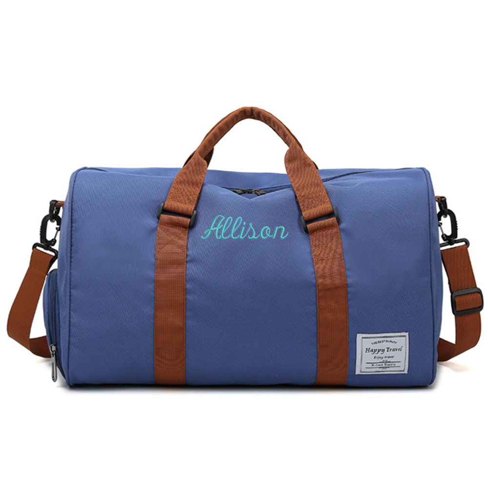 Personalized Embroidery Oxford Fabric Duffle Bag