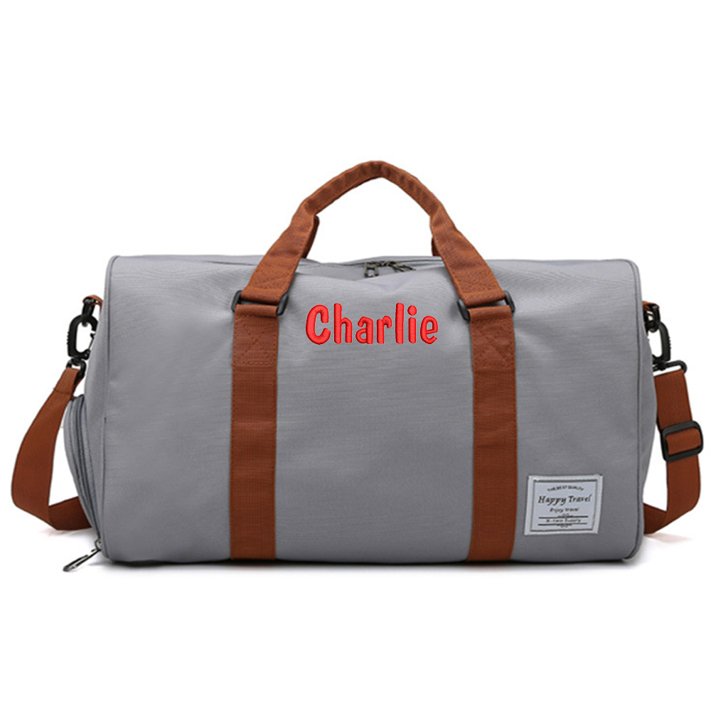Personalized Embroidery Oxford Fabric Duffle Bag