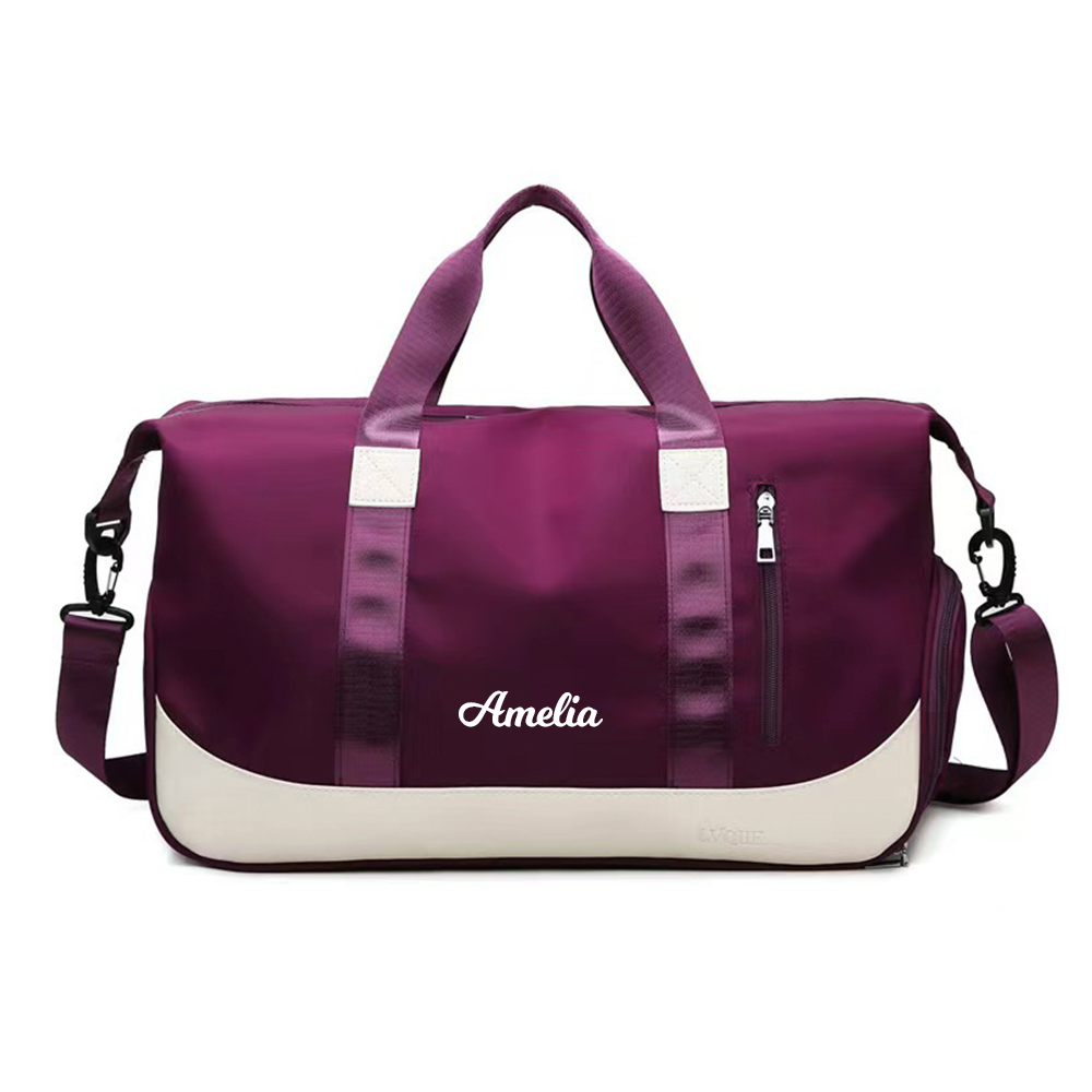 Personalized Embroidery Oxford Fabric Duffle Bag