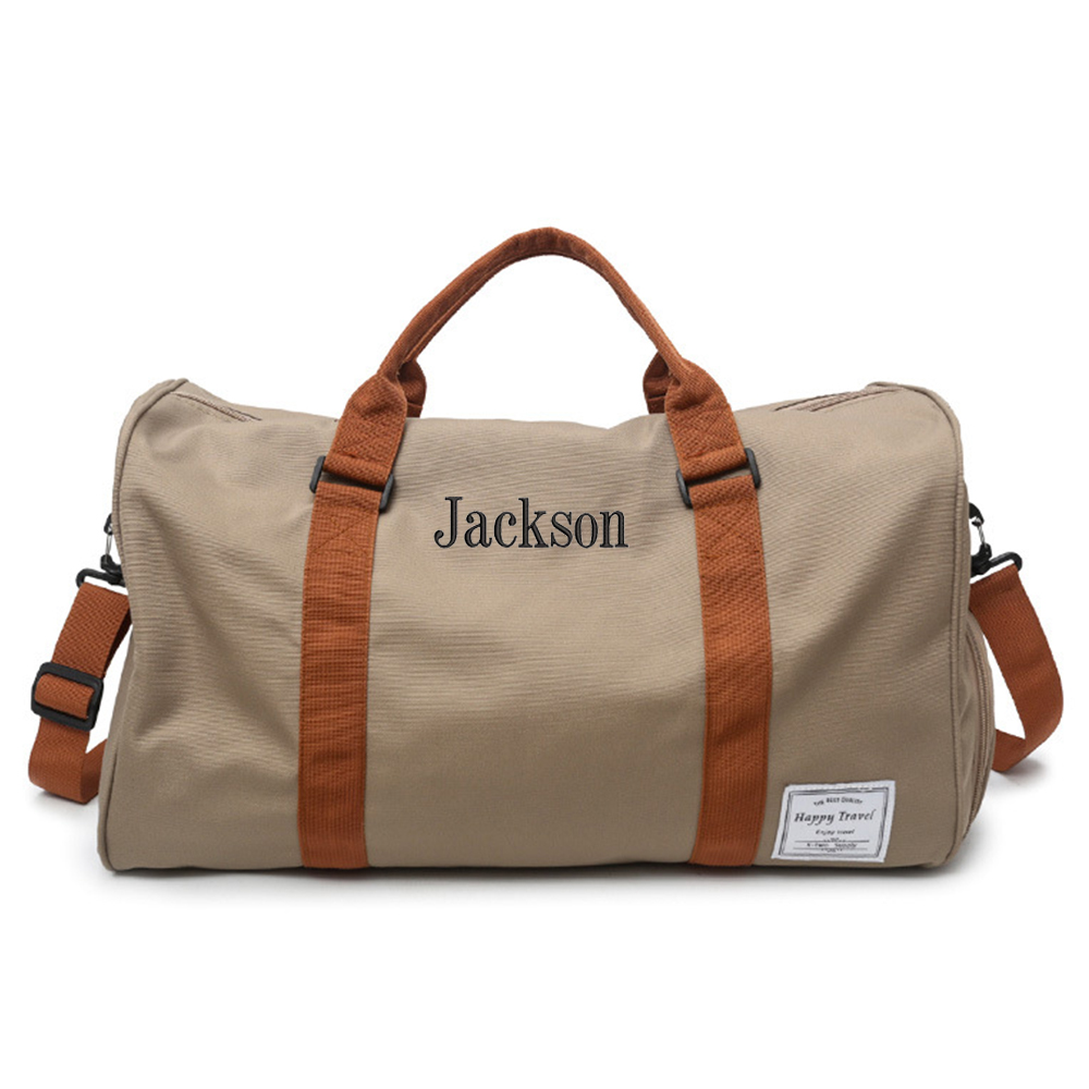Personalized Embroidery Oxford Fabric Duffle Bag
