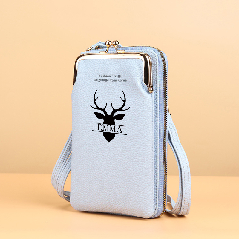 Personalized Color Small Crossbody Cell Phone Bag