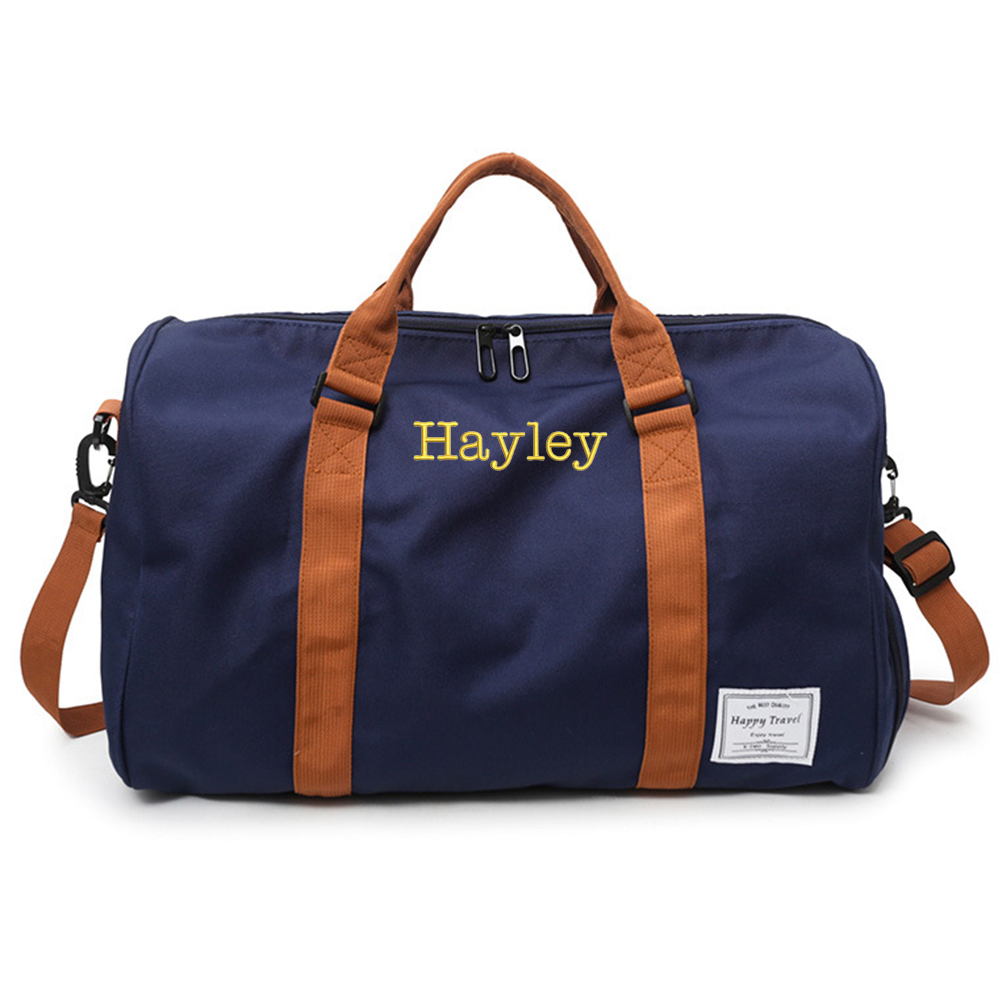 Personalized Embroidery Oxford Fabric Duffle Bag