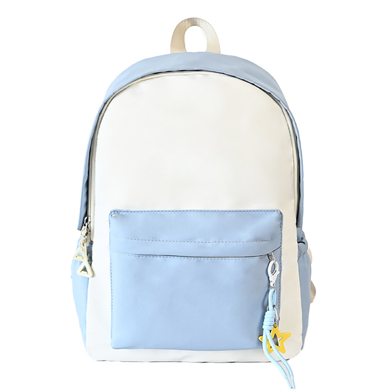 Personalized Chenille Letters Patch Kids School Backpack