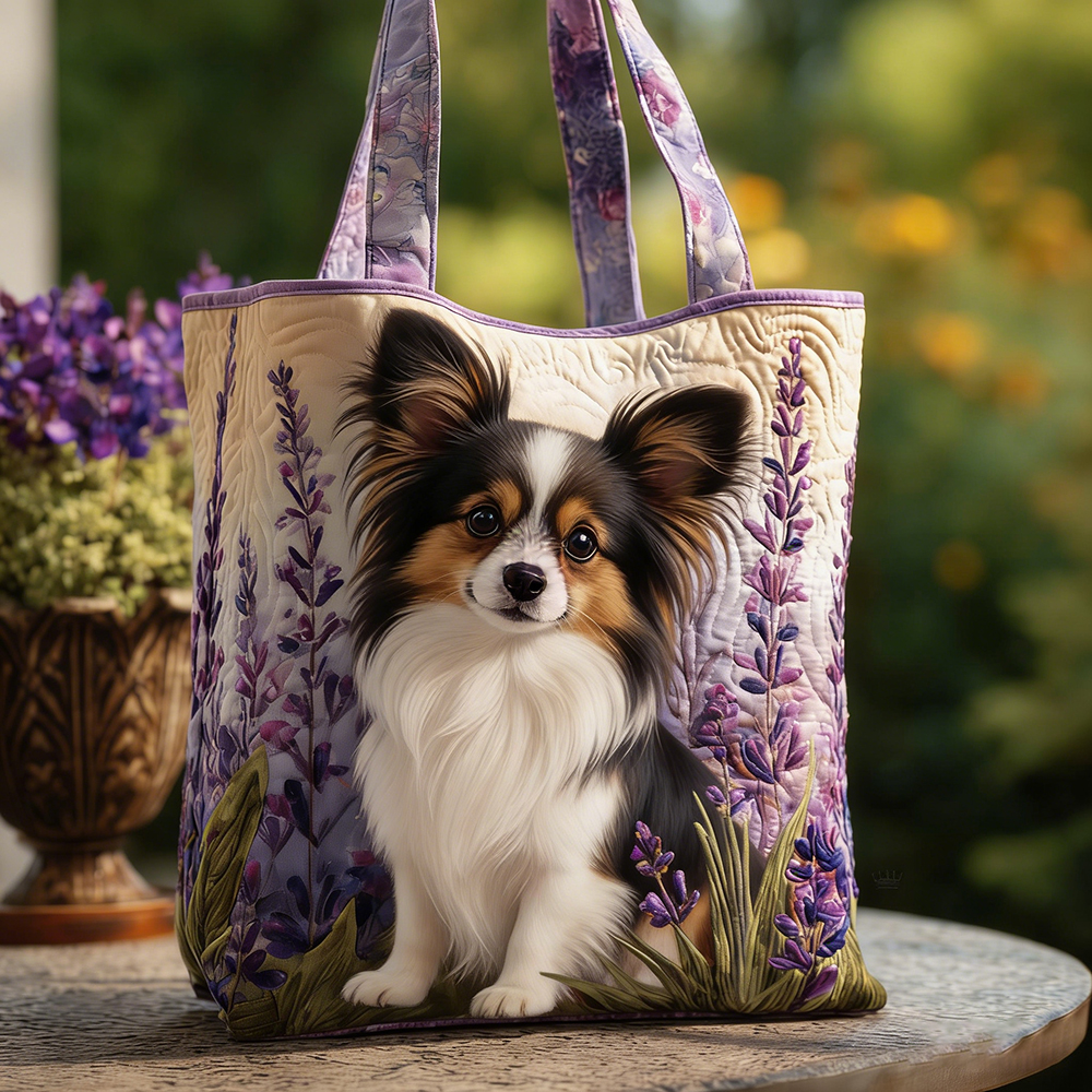 Crafted Papillon​​ Quilted Tote Bag | VETote96