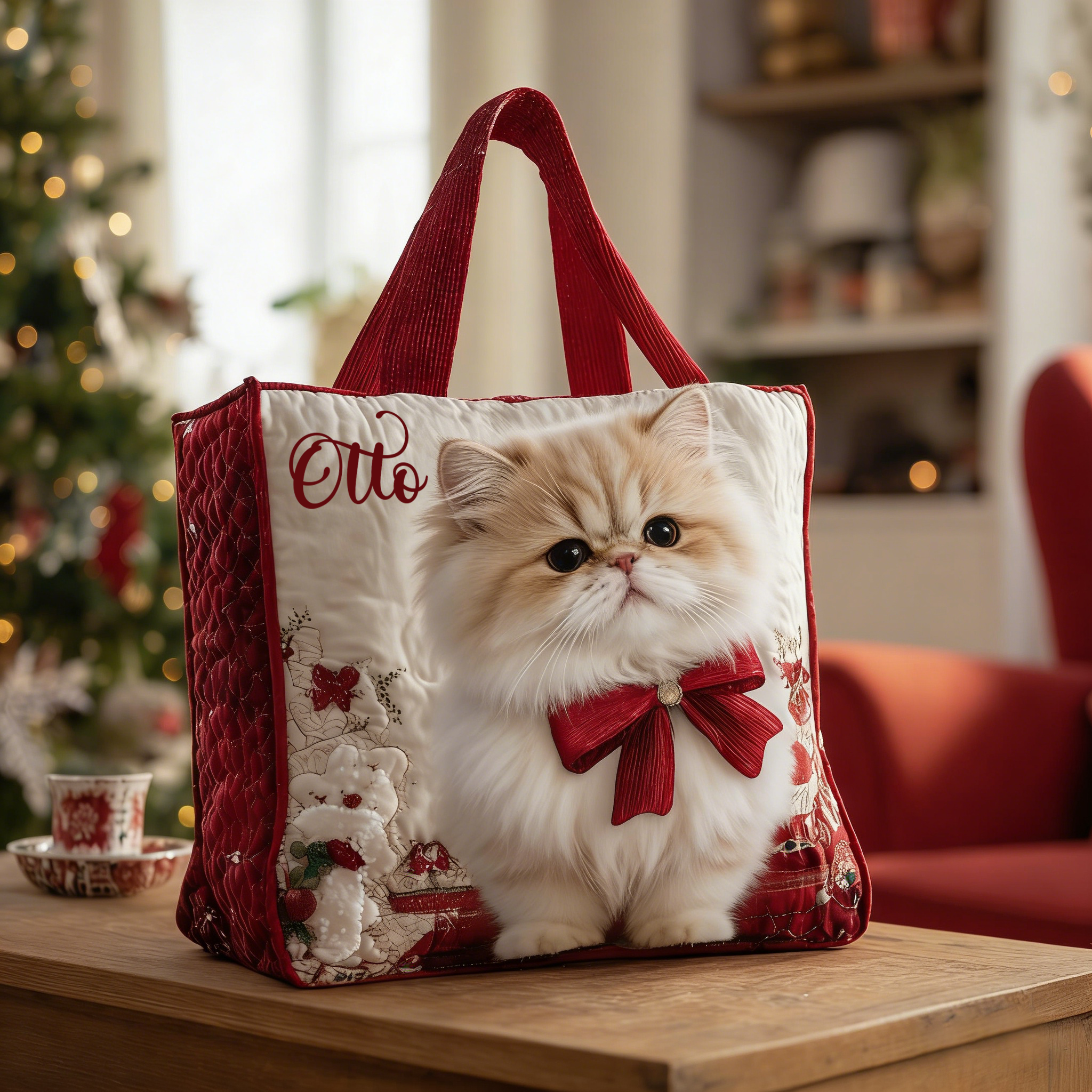 Personalized Crafted Persian Quilted Tote Bag | VETote74