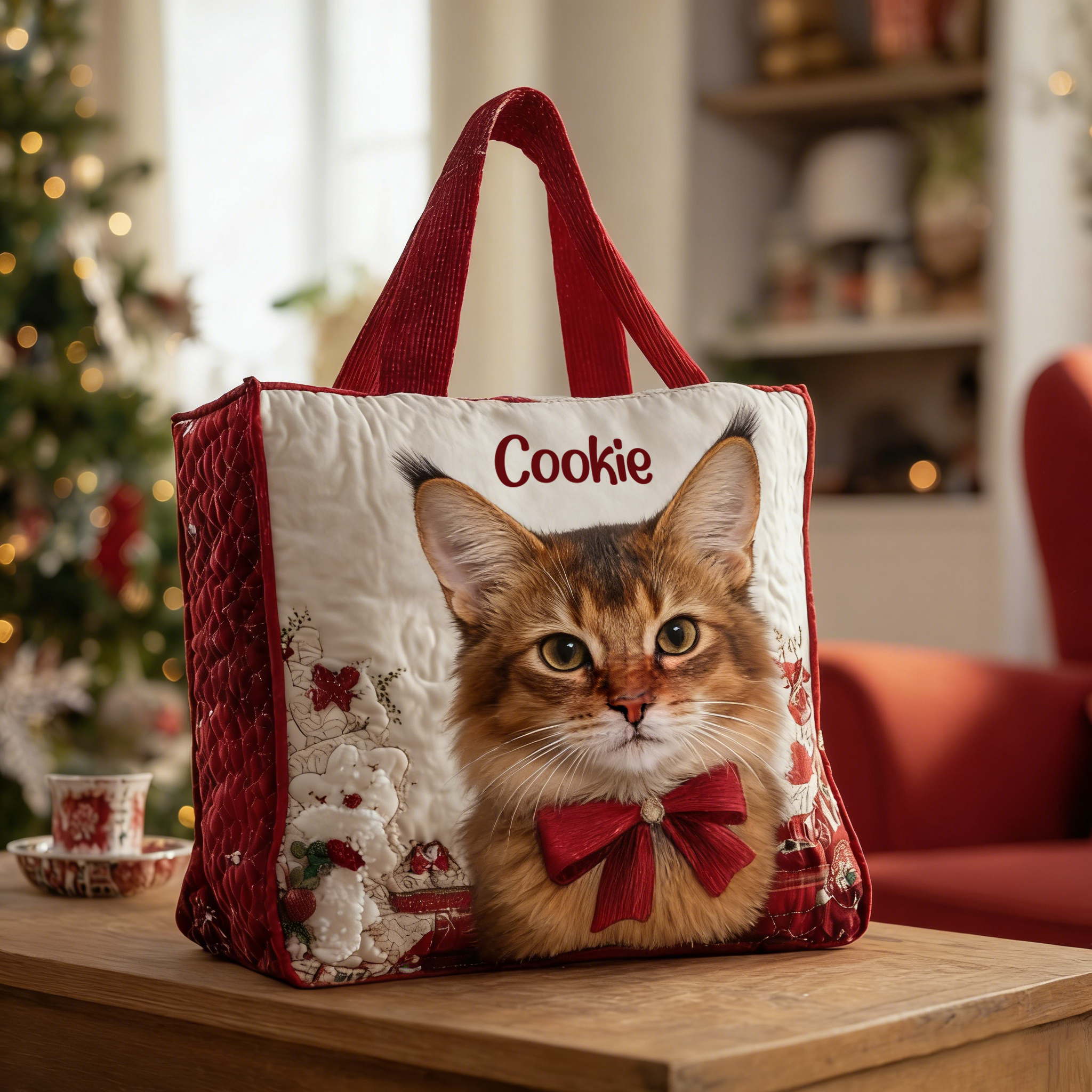 Personalized Crafted Somali Quilted Tote Bag | VETote77