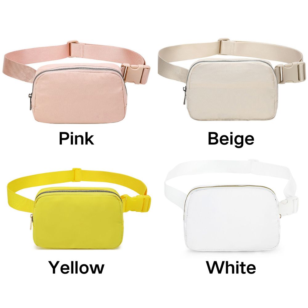 Personalized Varsity Letter Nylon Fanny Pack