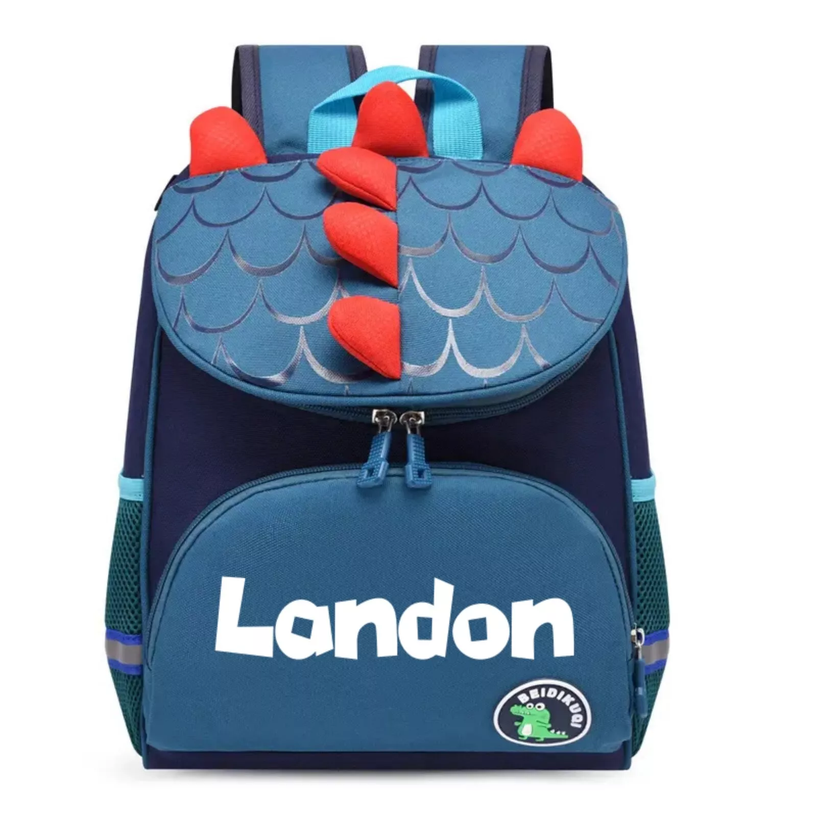 Personalized Cute Dinosaur School Backpack