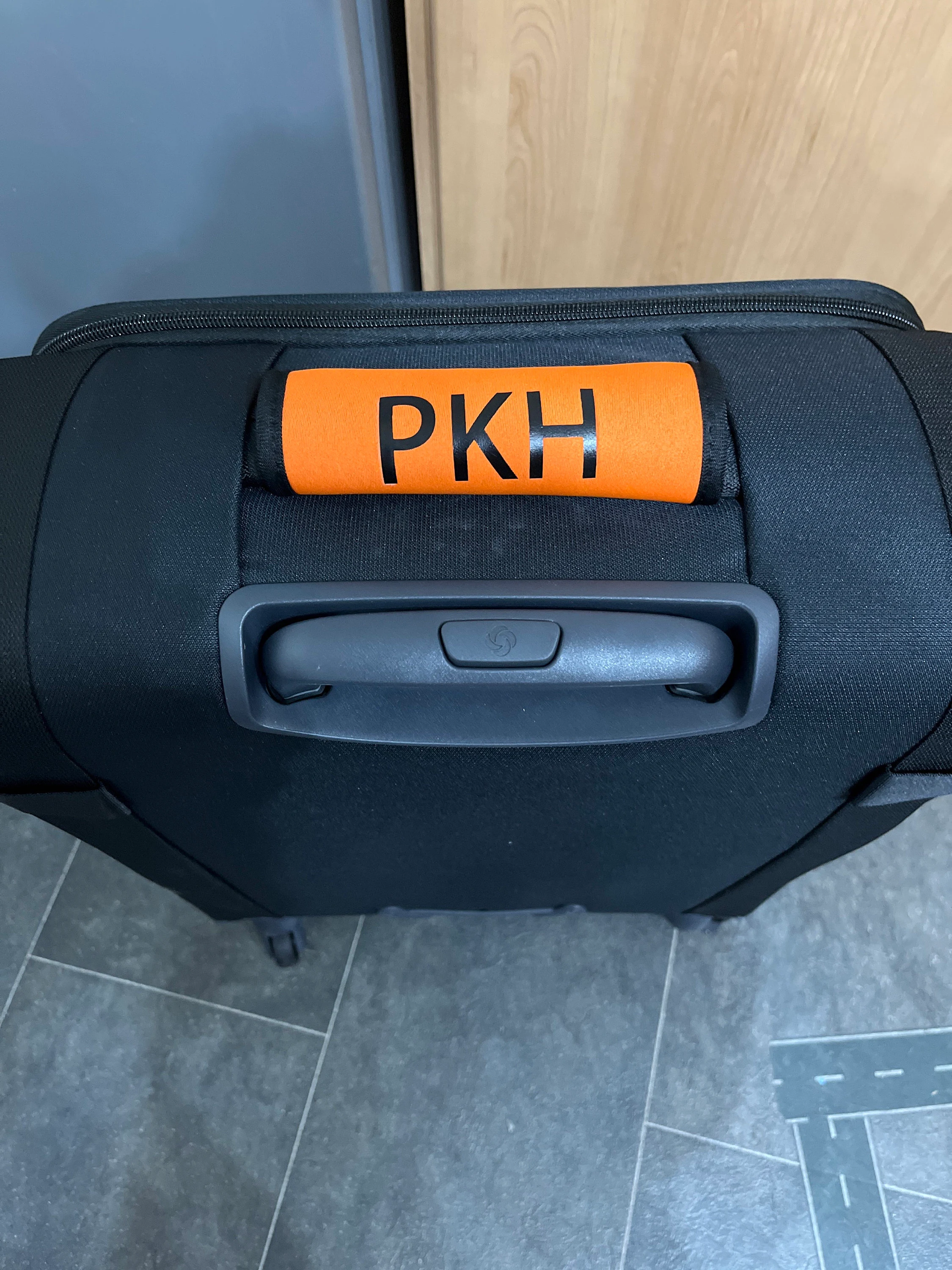 Personalised Name Luggage Tag Handle Cover