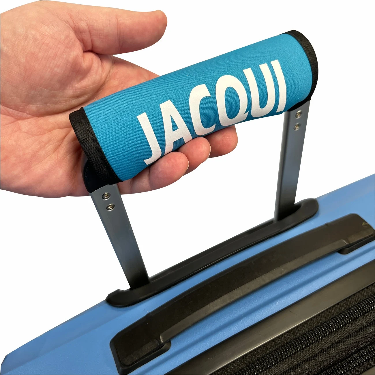 Personalised Name Luggage Tag Handle Cover