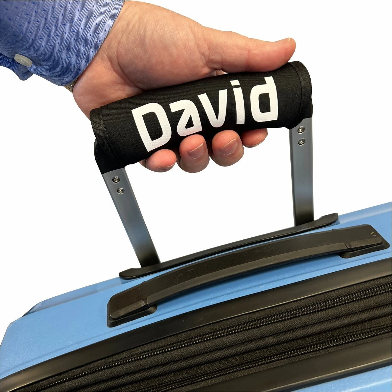 Personalised Name Luggage Tag Handle Cover