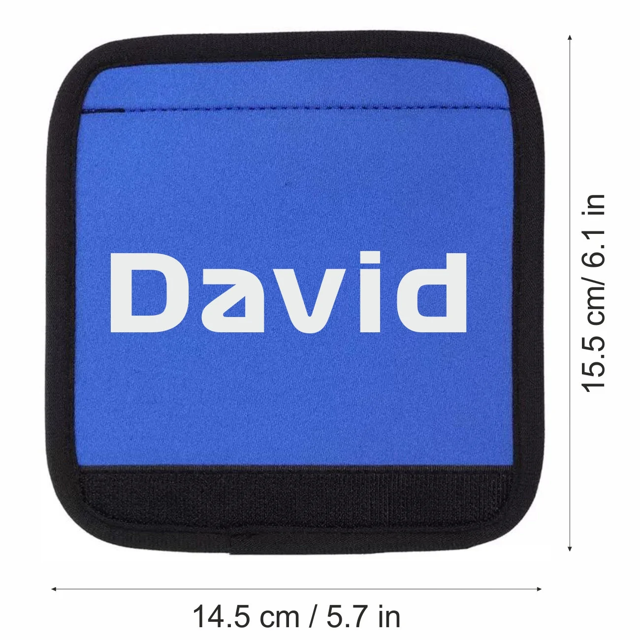 Personalised Name Luggage Tag Handle Cover