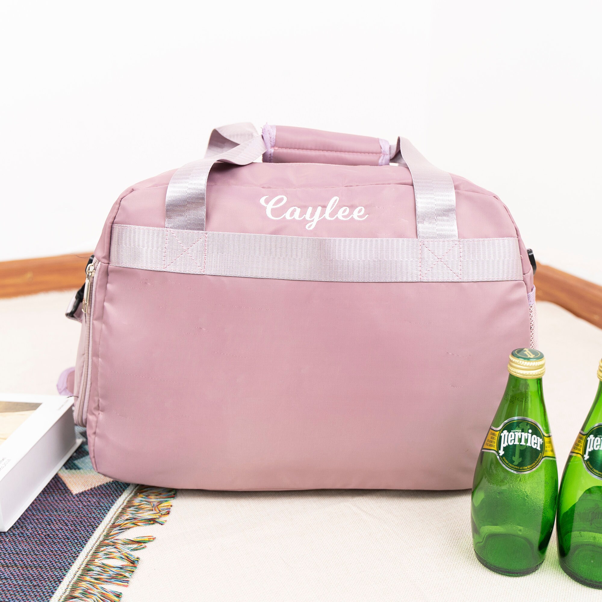 Personalized Embroidery Oxford Fabric Duffle Bag