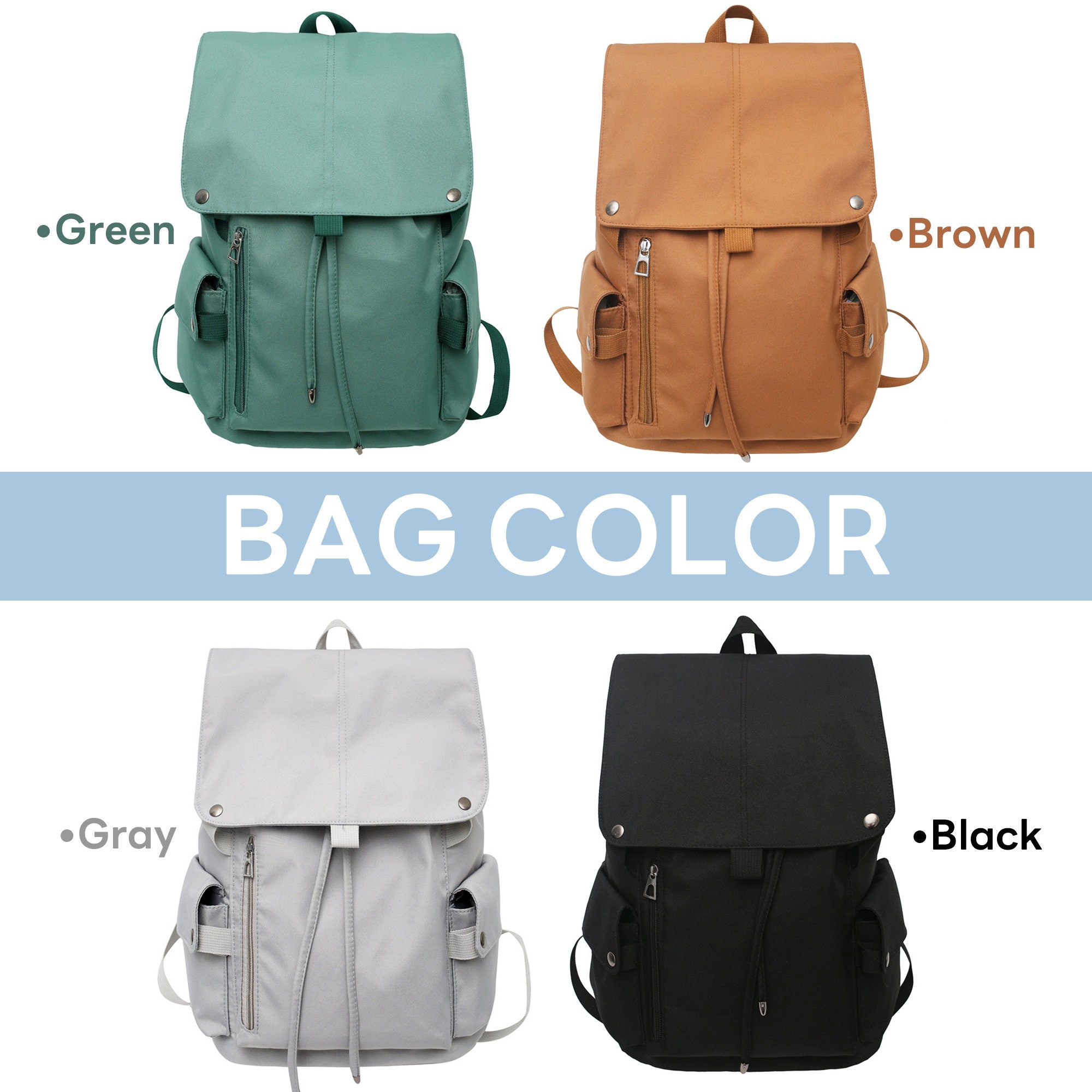 Personalized Large-capacity High School Student Schoolbag