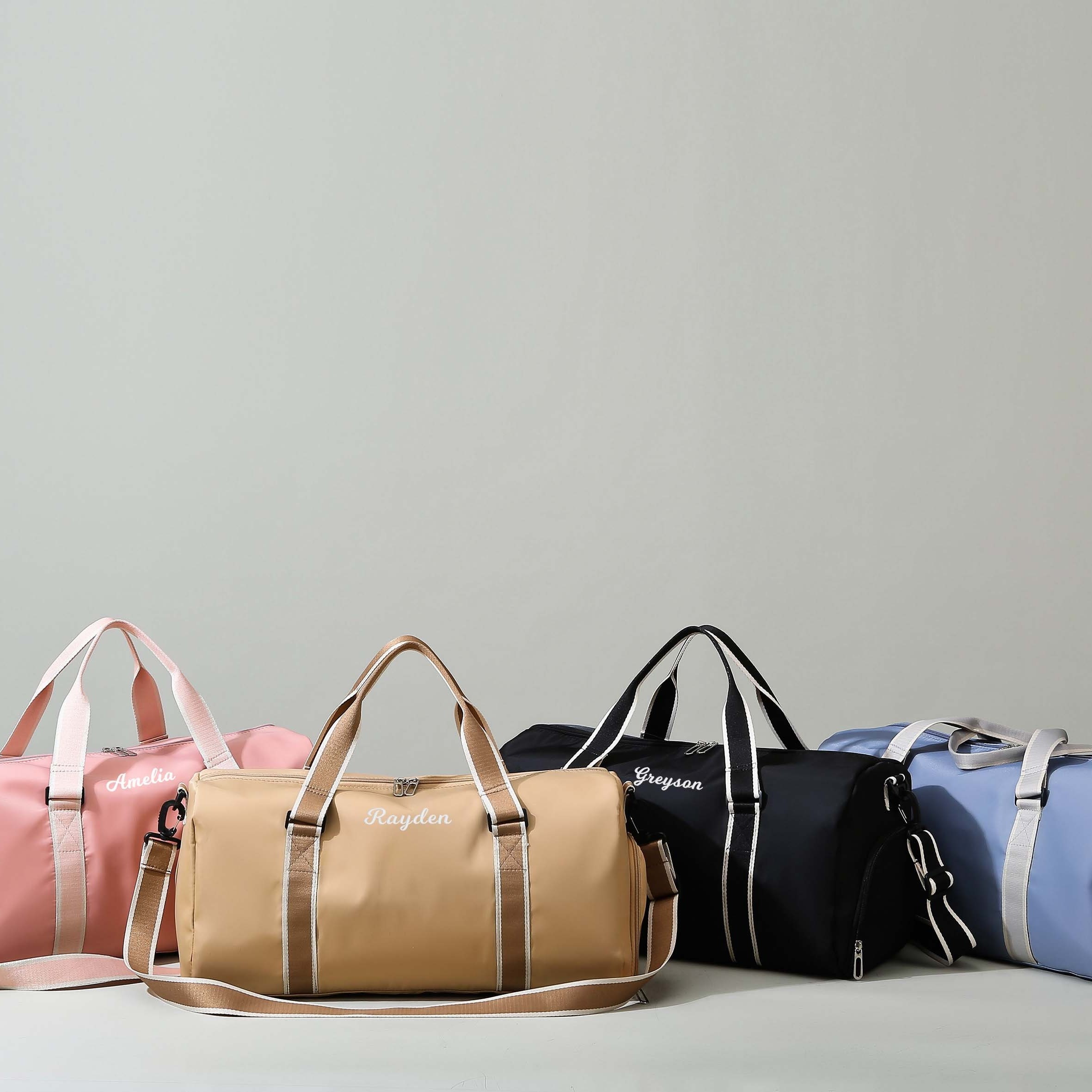 Personalized Embroidery Oxford Fabric Duffle Bag