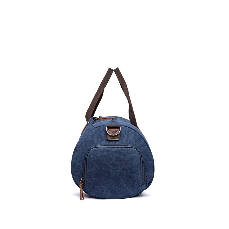 Personalized Embroidered Canvas Duffel Bag