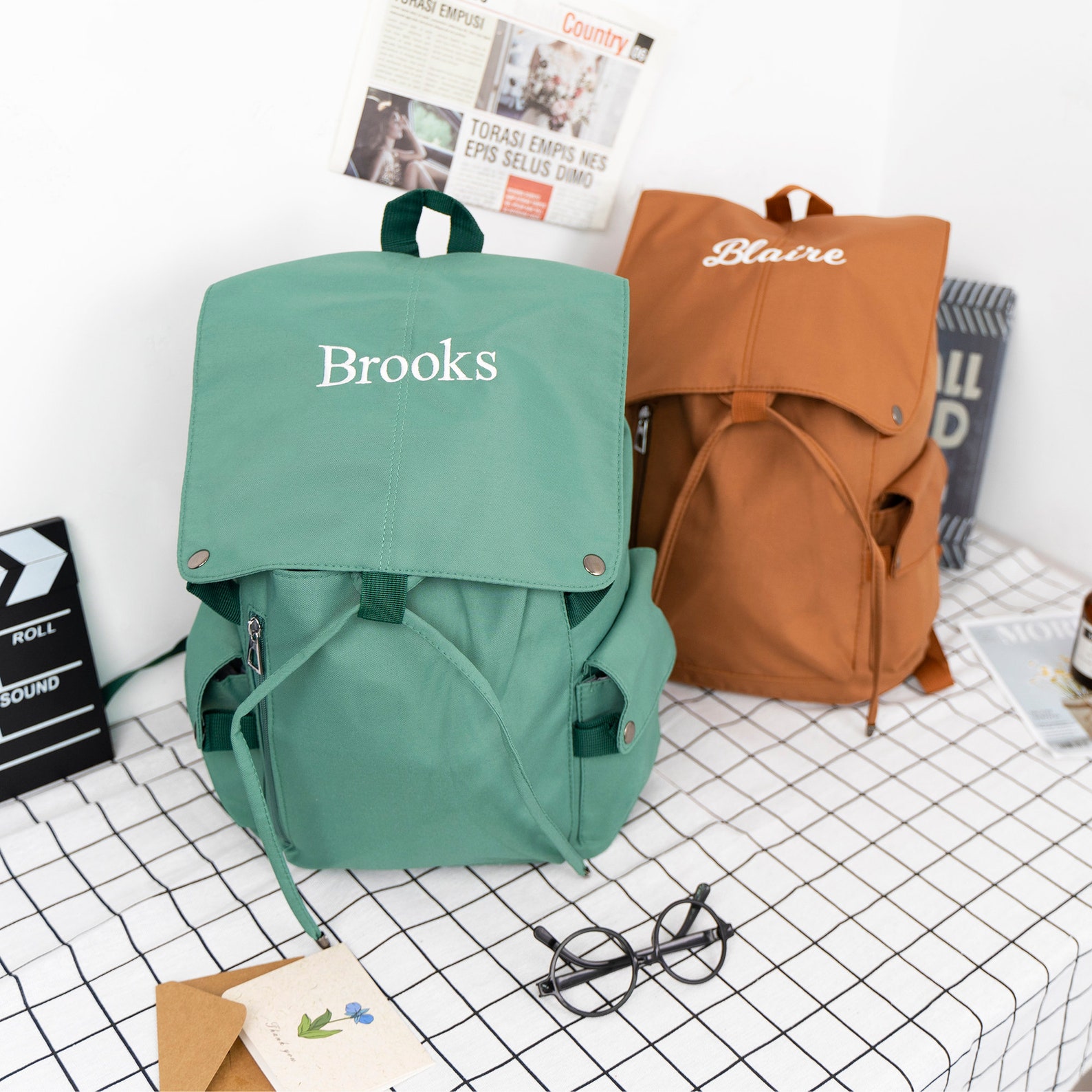 Personalized Large-capacity High School Student Schoolbag