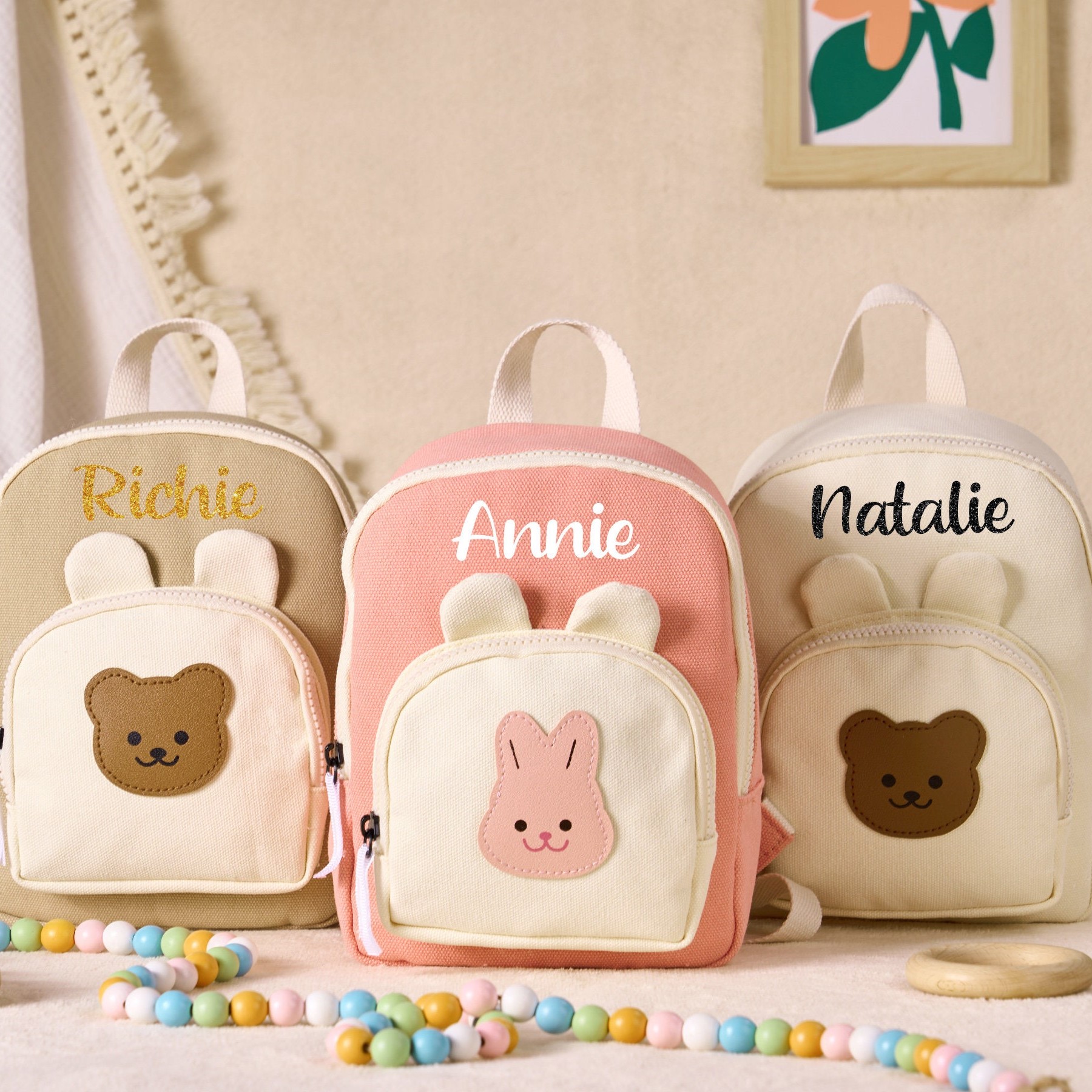 Personalized Animal Back to School Backpack
