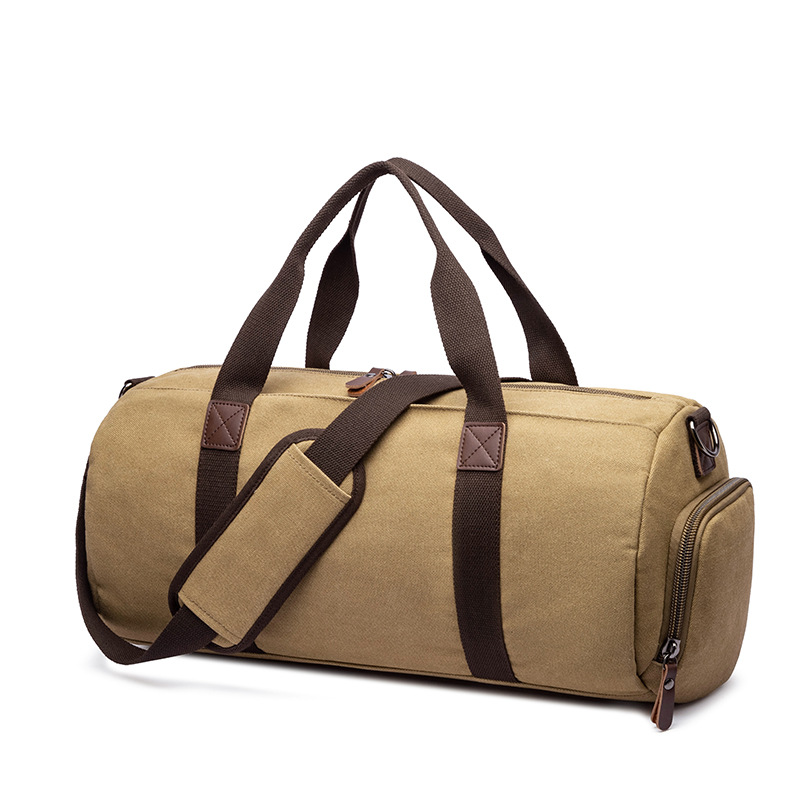 Personalized Embroidered Canvas Duffel Bag