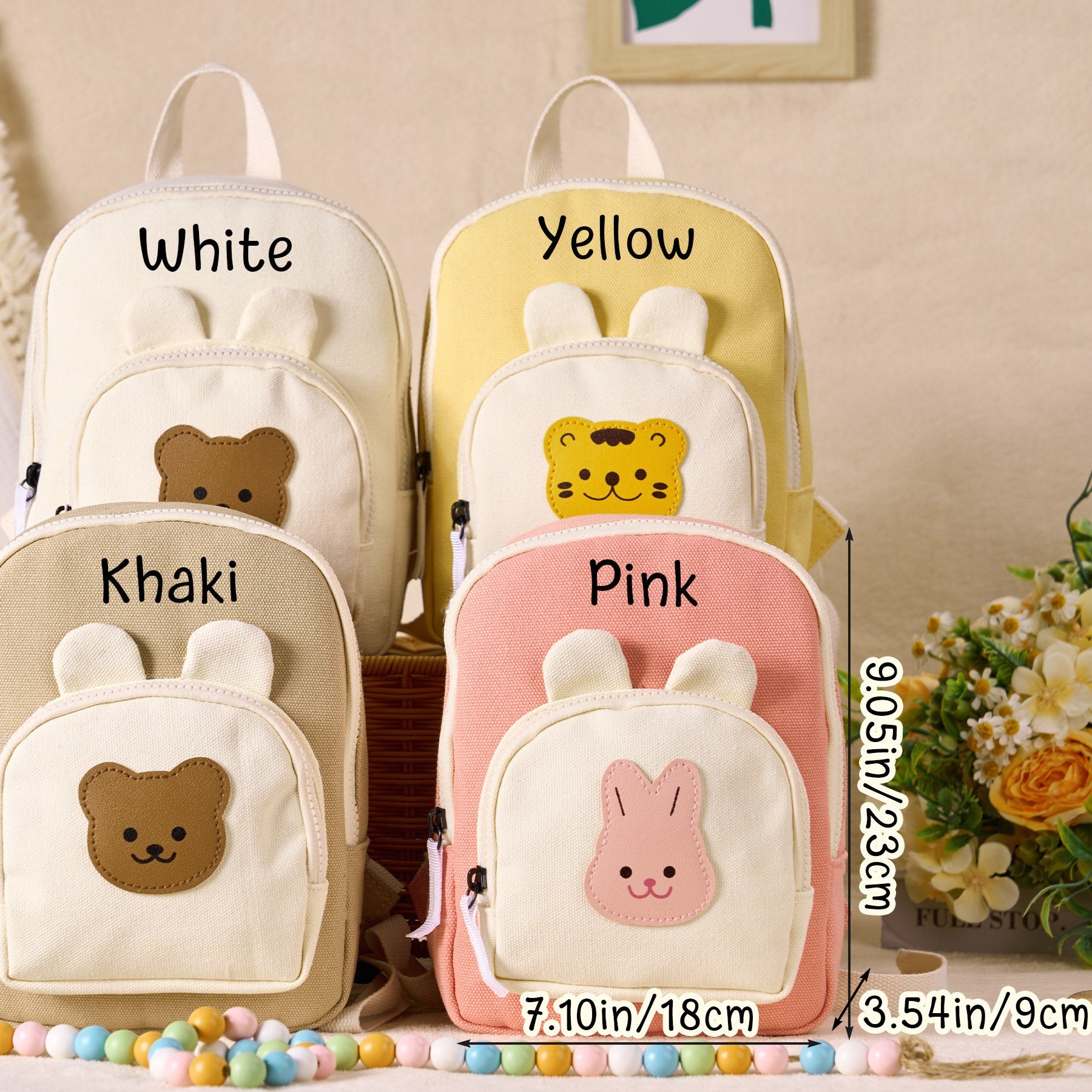 Personalized Animal Back to School Backpack