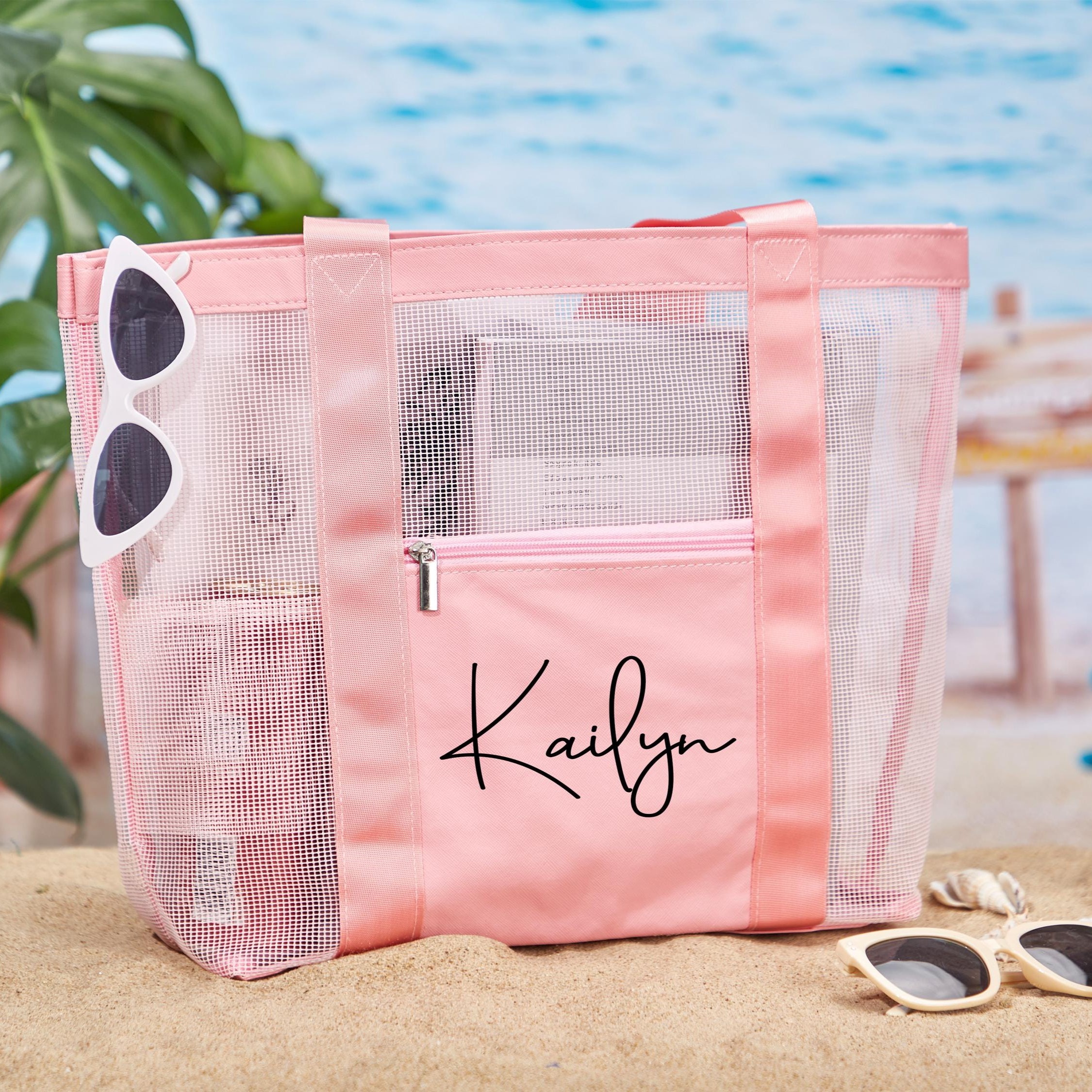 Personalized Weekend Beach Tote Bag