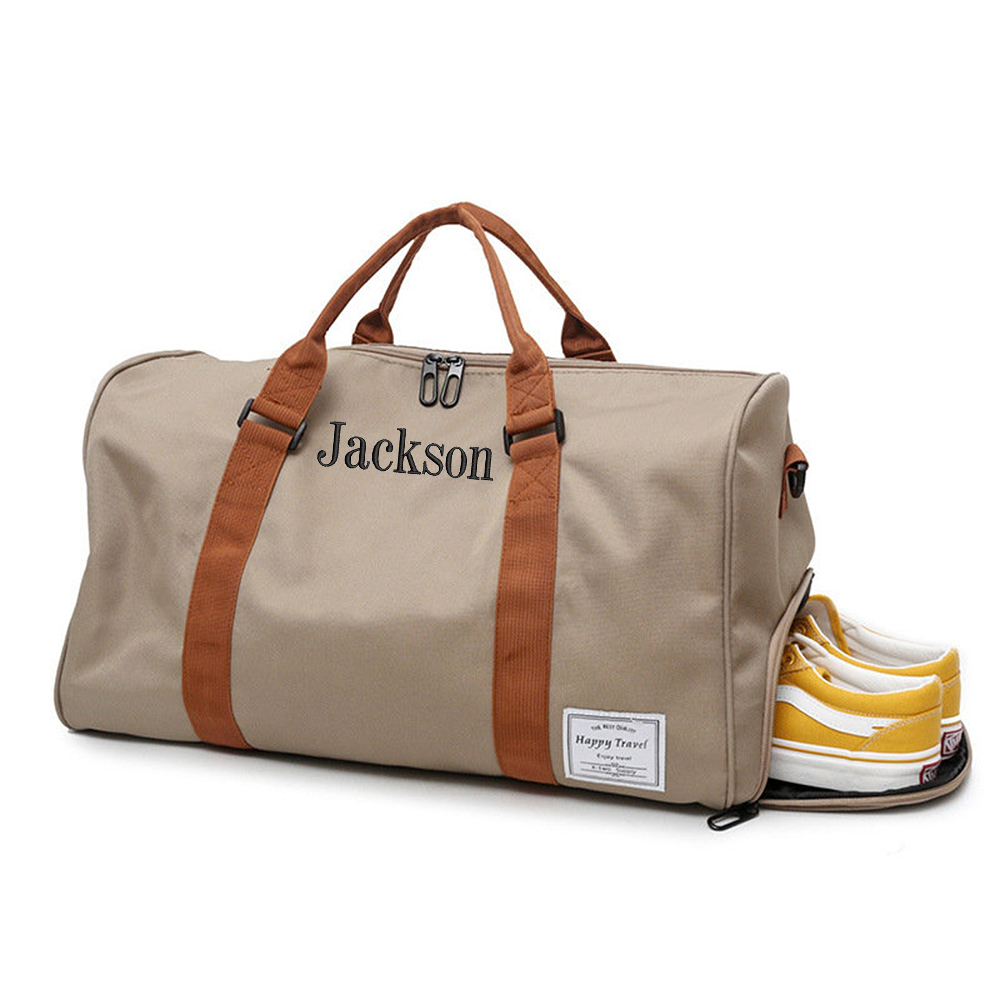Personalized Embroidery Oxford Fabric Duffle Bag