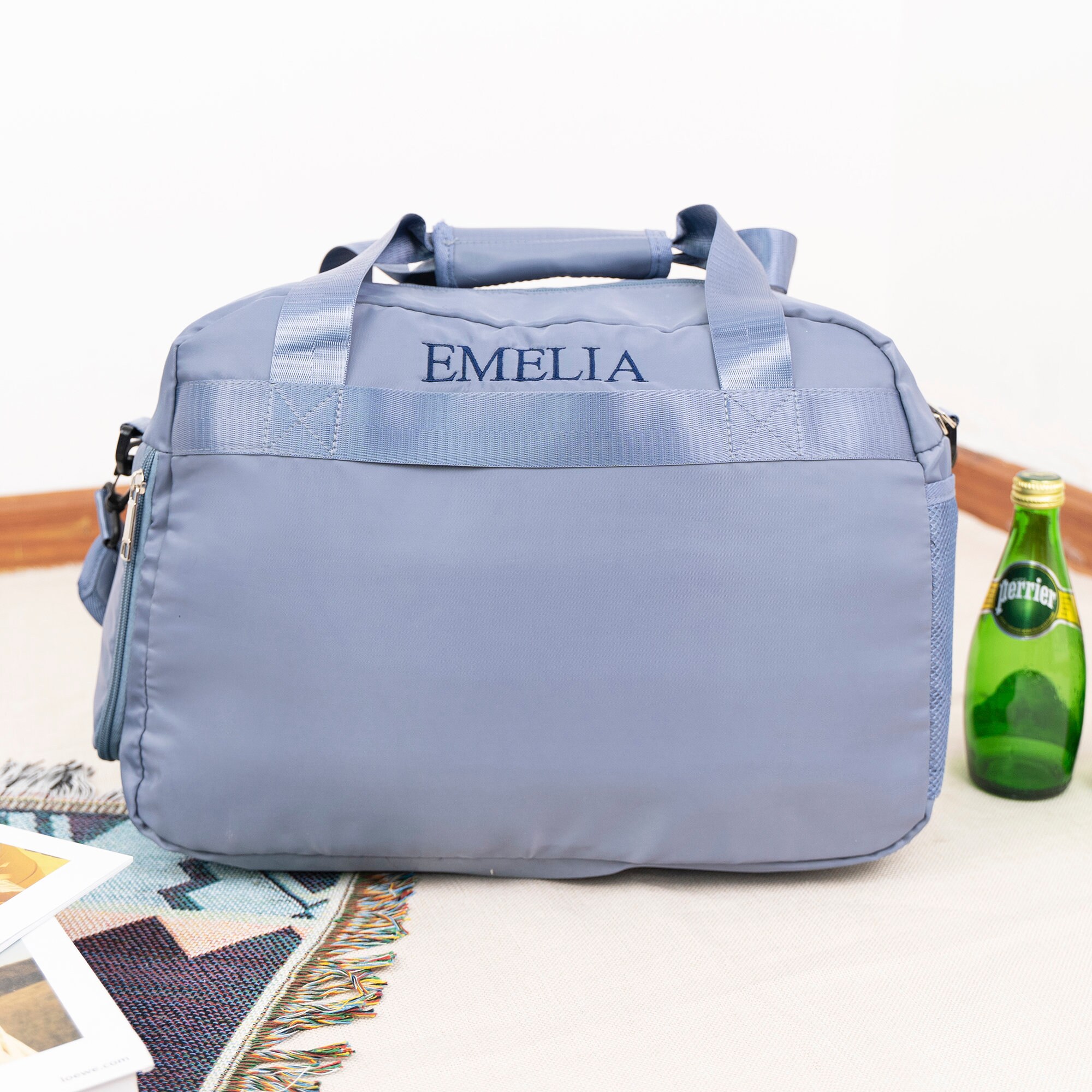 Personalized Embroidery Oxford Fabric Duffle Bag