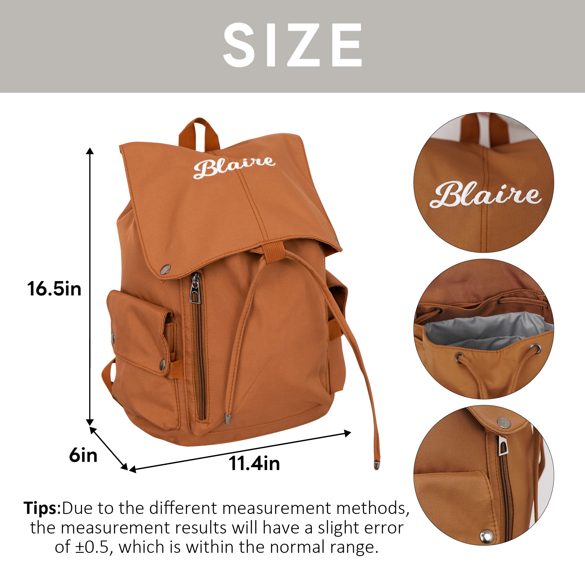 Personalized Large-capacity High School Student Schoolbag